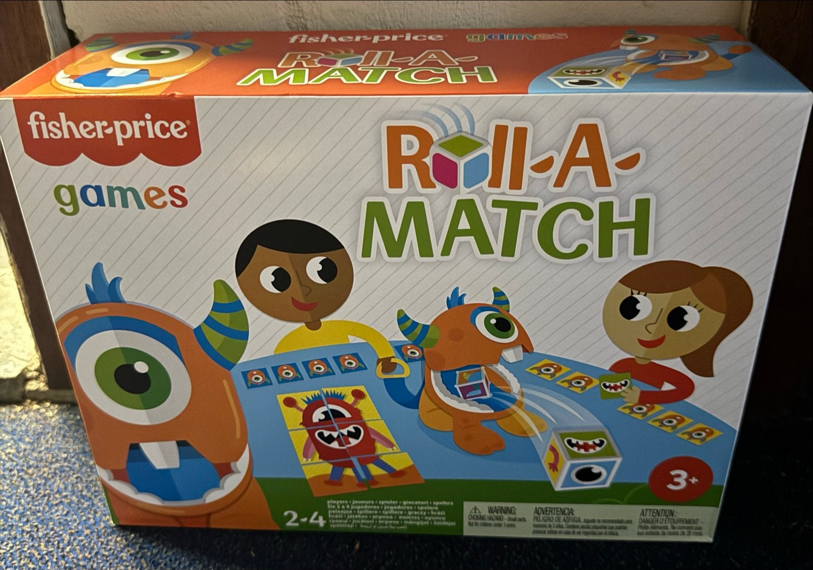 Fisher-Price Roll-A-Match Spel - Nieuw in doos, Ophalen of Verzenden, Nieuw, Speelset