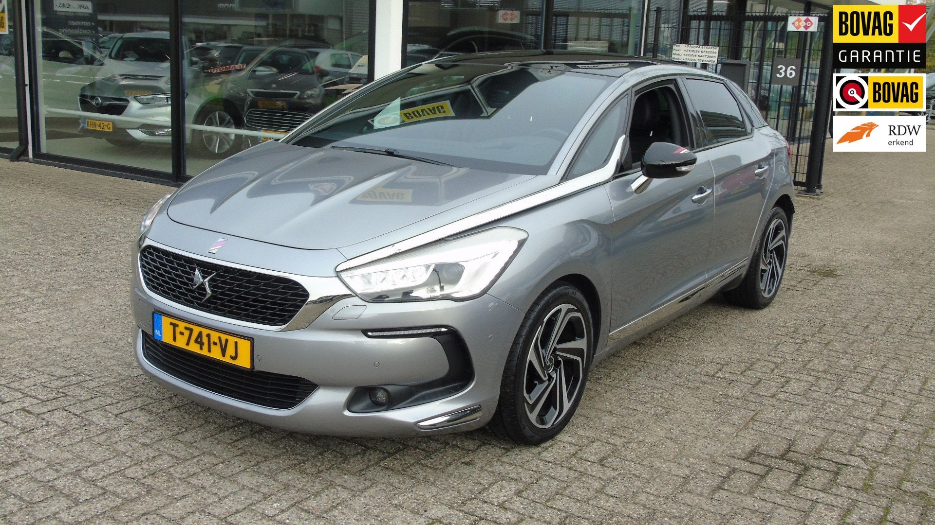 DS 5 1.6 THP Chic, Auto's, Gebruikt, 4 cilinders, 1404 kg, 165 pk