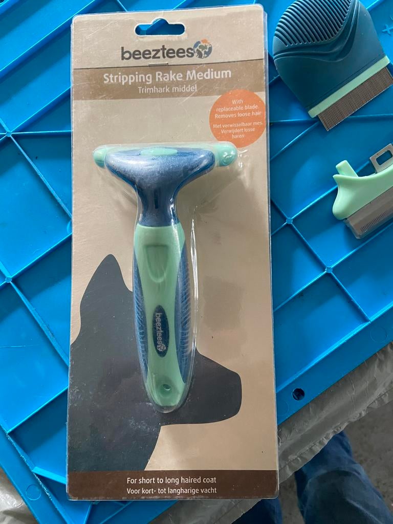 Hondenkam Furminator honden kam met reservemes Nieuw, Dieren en Toebehoren, Honden-accessoires, Ophalen of Verzenden, Nieuw