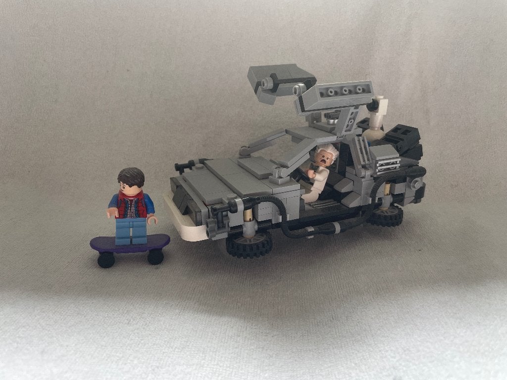 Lego 21103 Back to the Future, Kinderen en Baby's, Speelgoed | Duplo en Lego, Gebruikt, Overige thema's, Compleet, Lego