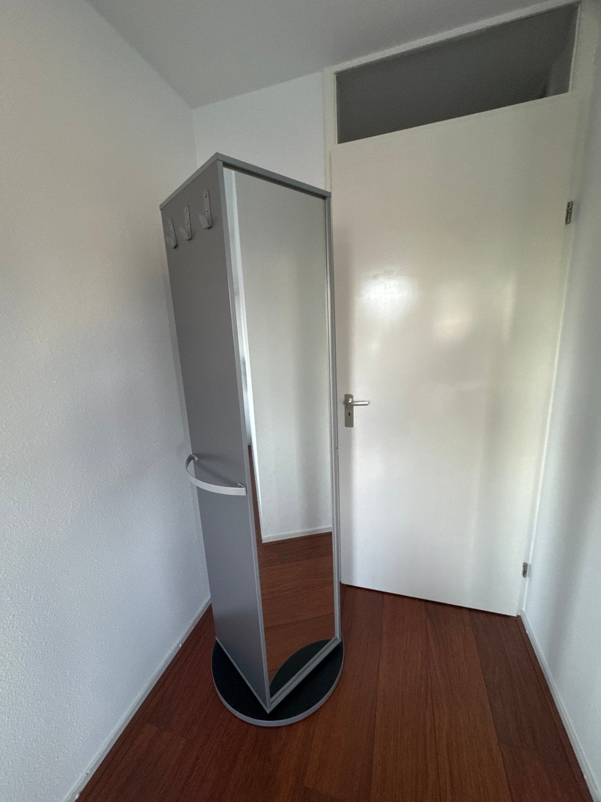 Draaibare Schoenenkast met Spiegel en Haken, Huis en Inrichting, Ophalen, Gebruikt