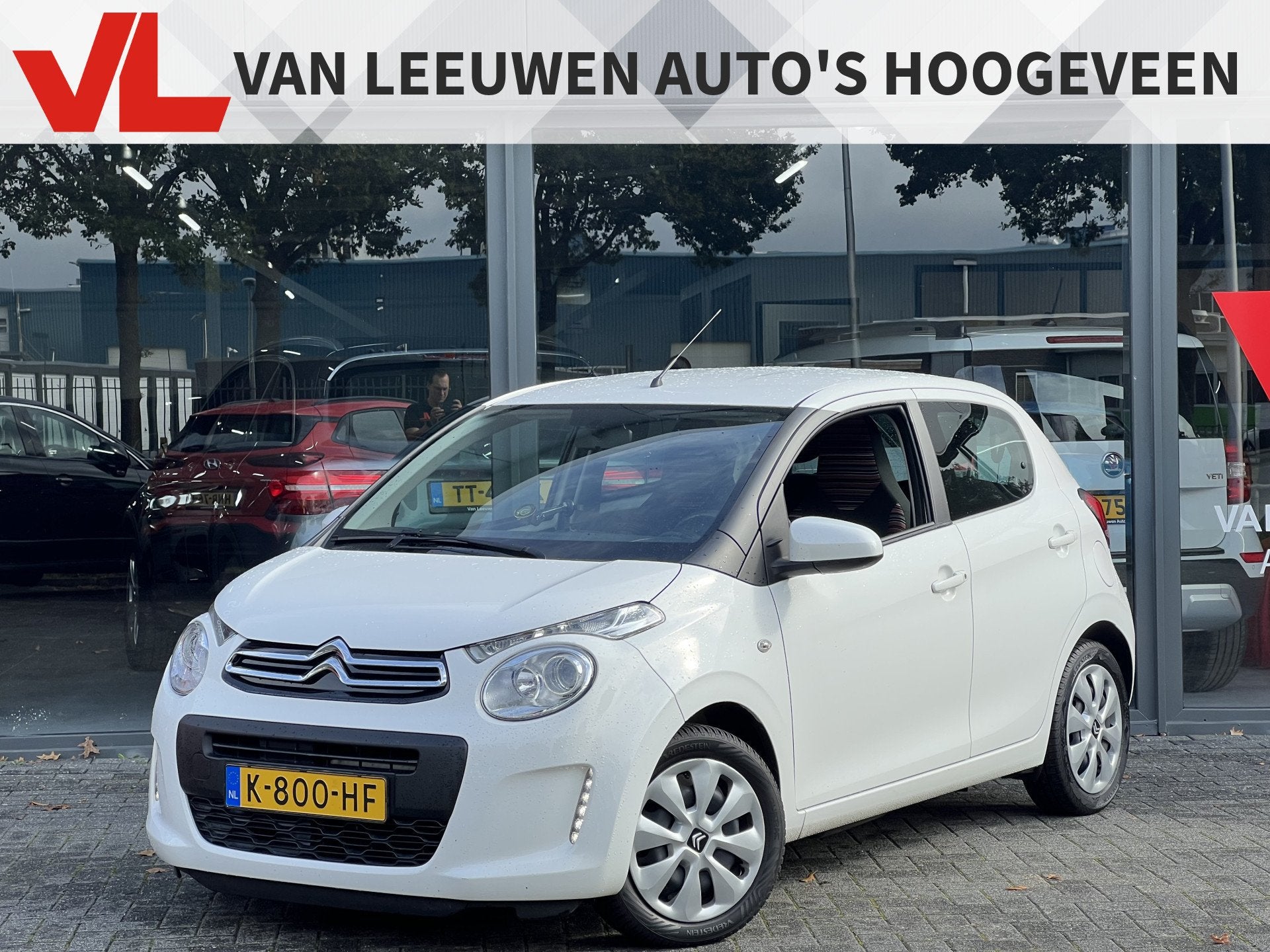 Citroën C1 1.0 VTi Feel | Nieuw binnen | Airco | Elektrisch, Auto's, Voorwielaandrijving, Stof, Met garantie (alle), 4 stoelen