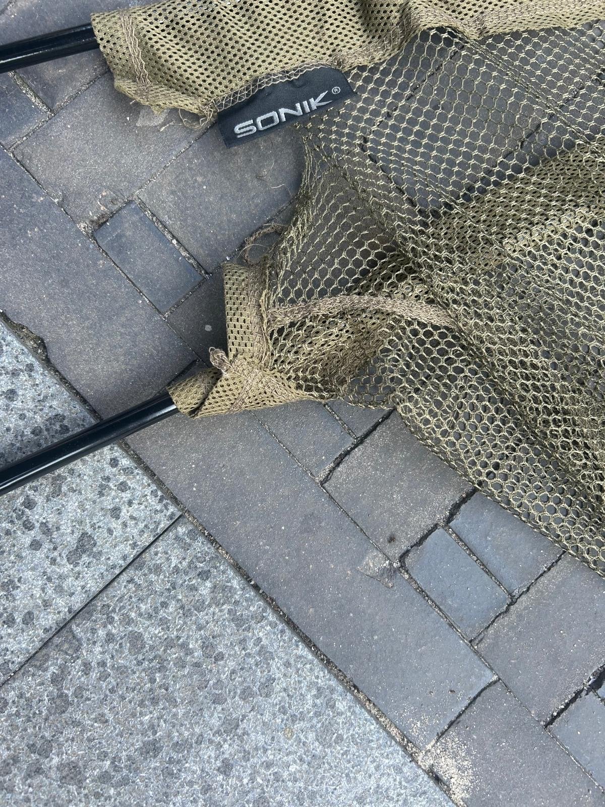 karper schep net sonik, Ophalen, Gebruikt, Net of Fuik