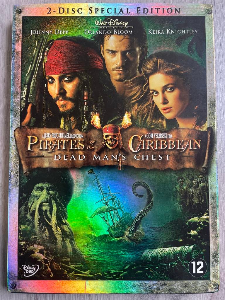 Pirates of the Caribbean: Dead Man's Chest 2-DVD Special Edi, Vanaf 12 jaar, Ophalen of Verzenden, Zo goed als nieuw, Actiethriller