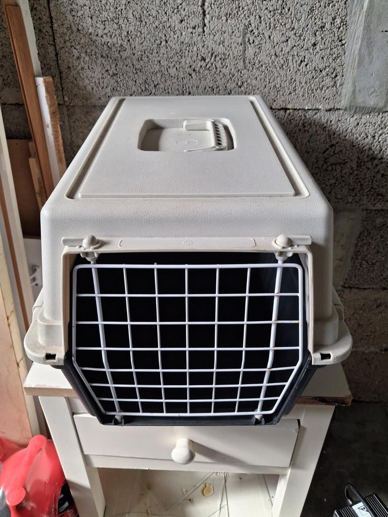 Katten transport koffer box, Ophalen, Zo goed als nieuw