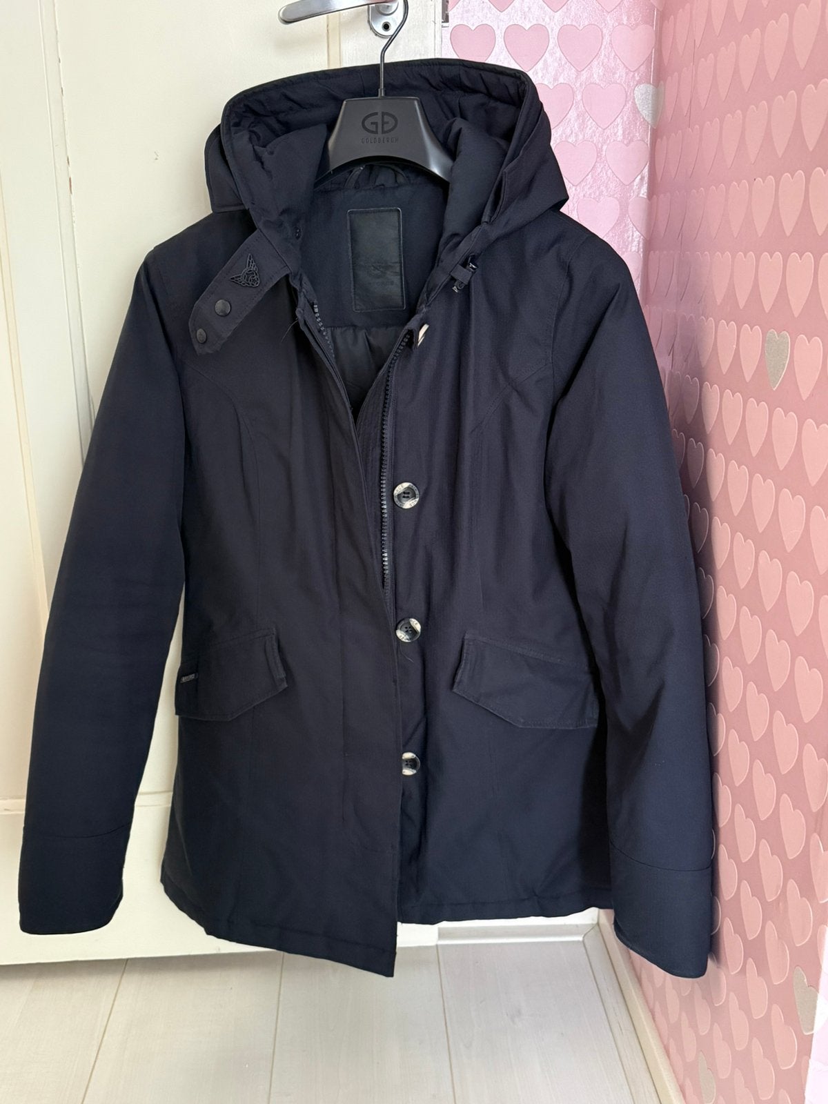 Airforce Damesjas S, Ophalen of Verzenden, Zo goed als nieuw, Maat 46 (S) of kleiner, Blauw