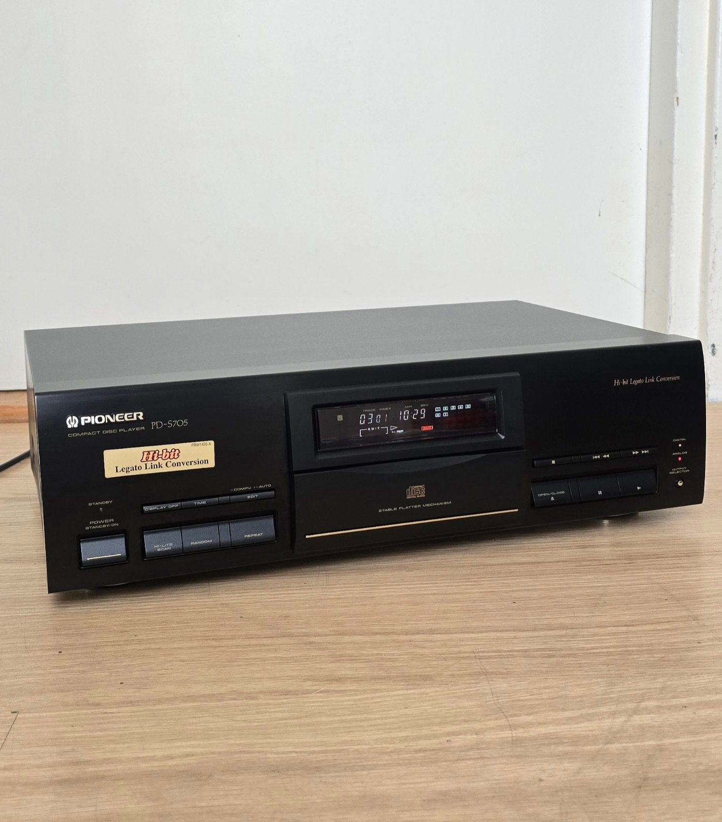 Pioneer PD-S705 CD-speler - Hi-bit Legato Link Conversion, Ophalen of Verzenden, Zo goed als nieuw, Pioneer