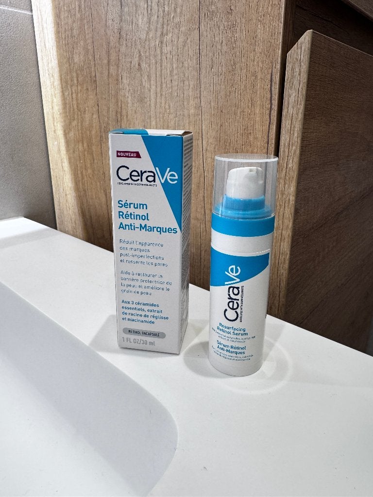 CeraVe Resurfacing Retinol Serum 30ml, Ophalen of Verzenden, Nieuw, Gehele gezicht, Verzorging