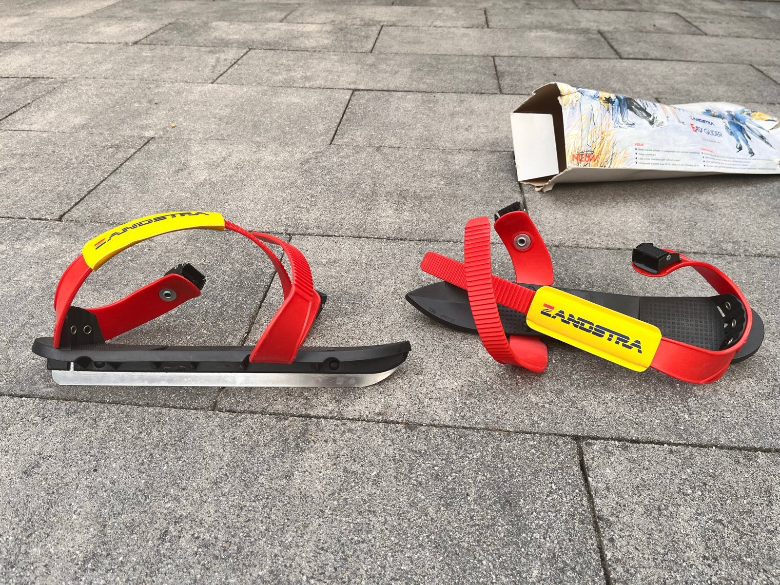 Zandstra onderbind schaatsen - Zo goed als nieuw, Sport en Fitness, Schaatsen, Ophalen, Klapschaats, Zandstra, Zo goed als nieuw
