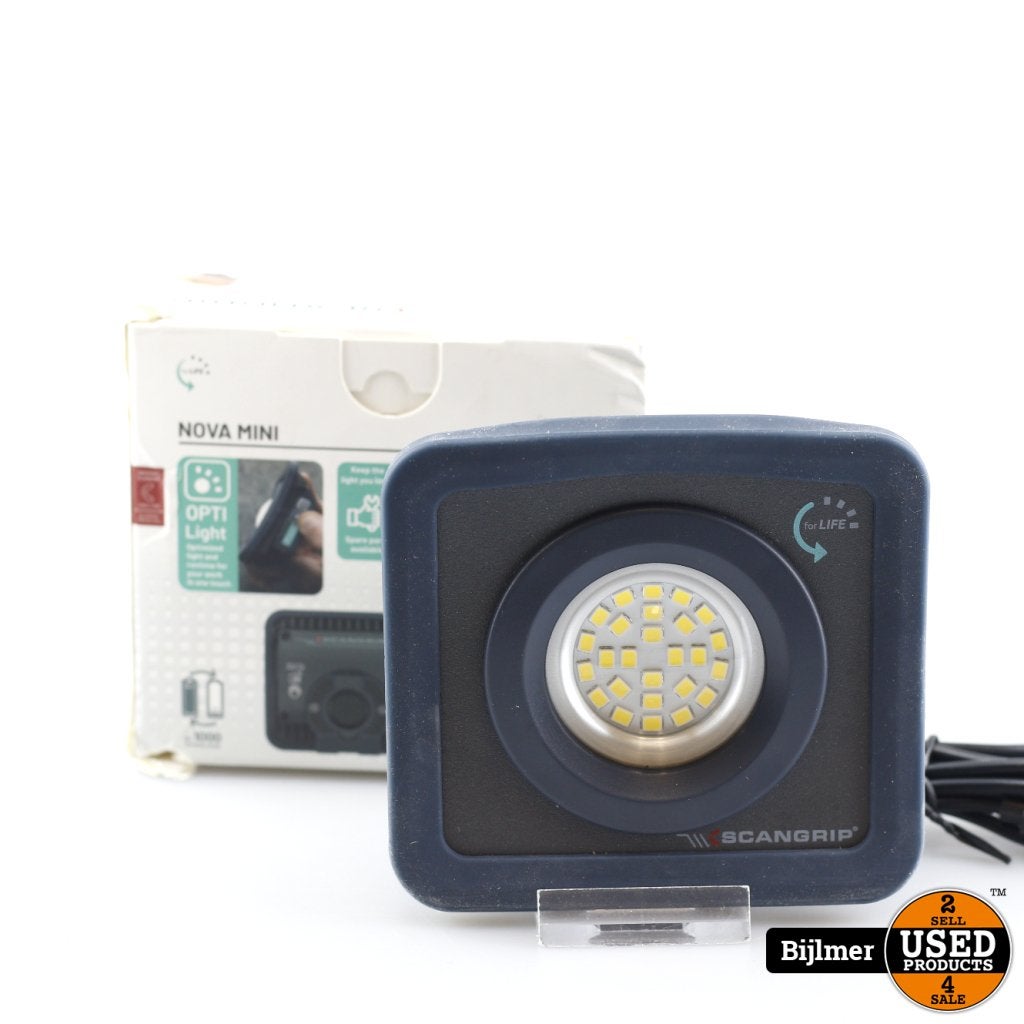 Scangrip Nova Mini Lamp | nette staat, Flex Ltd., Gebruikt, https://flex.com/contact-us, Nobelstraat 10, 5807 GA Oostrum LB, Limburg, Nederland
