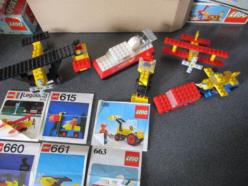 lego setjes 660-661-613-625-663-615, Ophalen of Verzenden, Gebruikt, Complete set, Duplo
