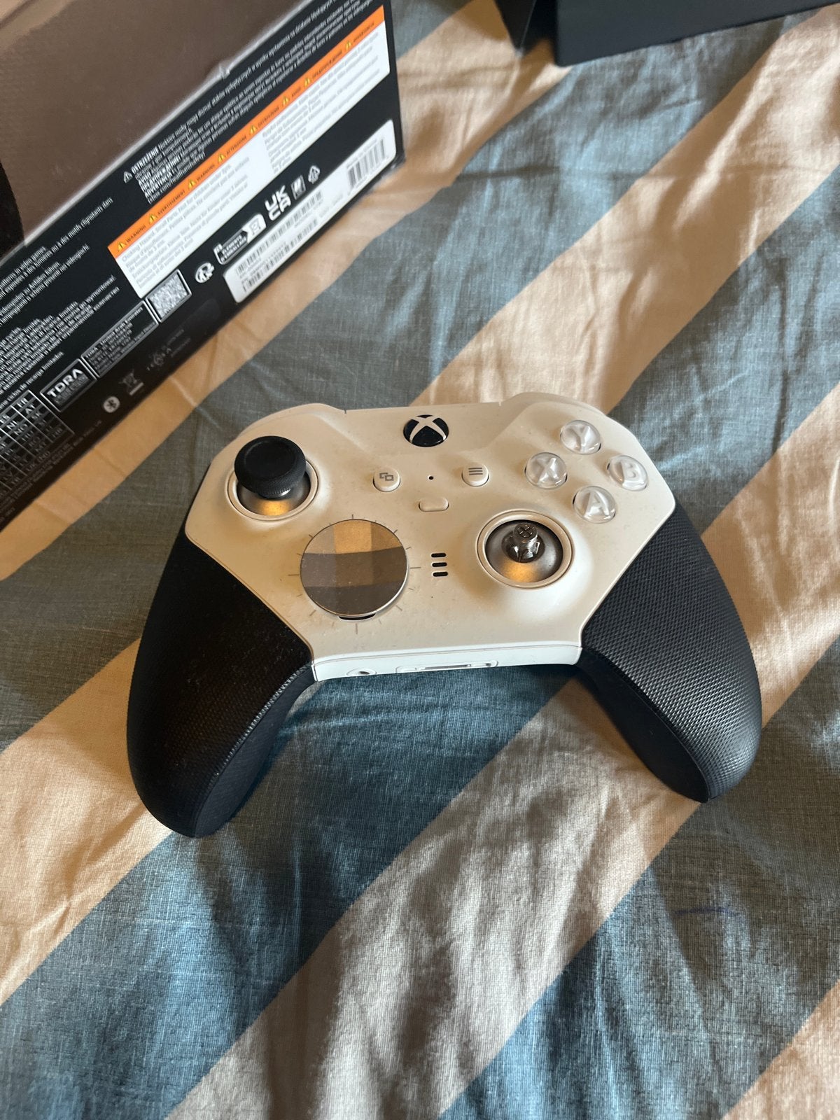 Xbox Elite Series 2 Controller - Goede staat, mist 1 joystic, Spelcomputers en Games, Gebruikt, Ophalen of Verzenden, Xbox One