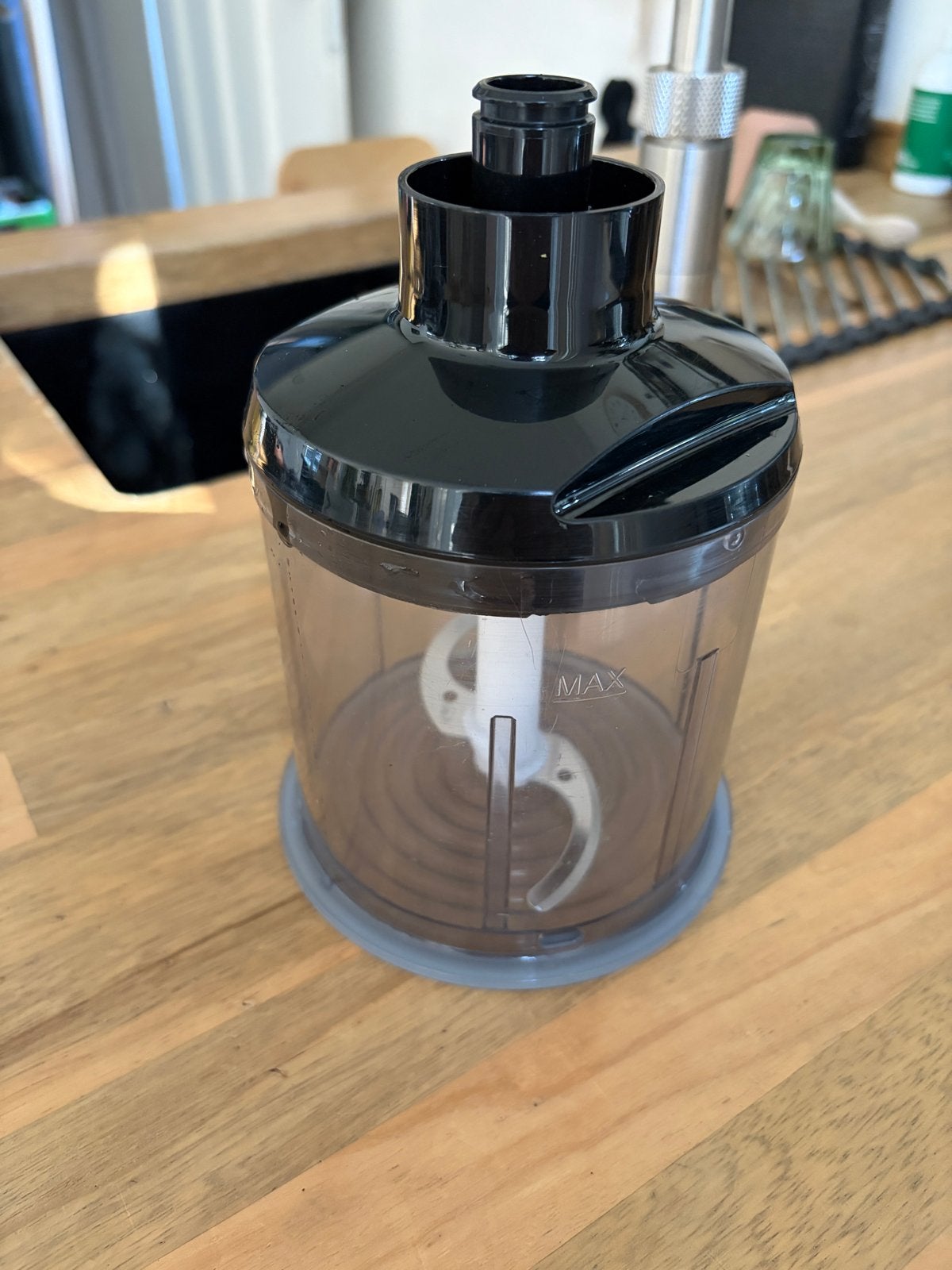 Bosch Maxomixx hakmolen/mixer accessoire - 2 reserve messen, 3 snelheden of meer, Ophalen of Verzenden, Zo goed als nieuw, Vaatwasserbestendig