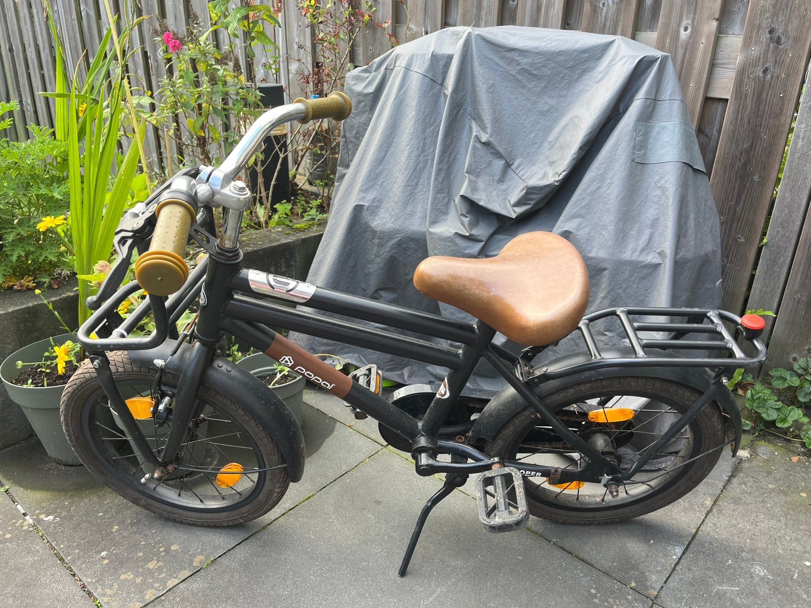 Popal fiets 16 inch, Fietsen en Brommers, Ophalen, Zo goed als nieuw, 16 tot 18 inch
