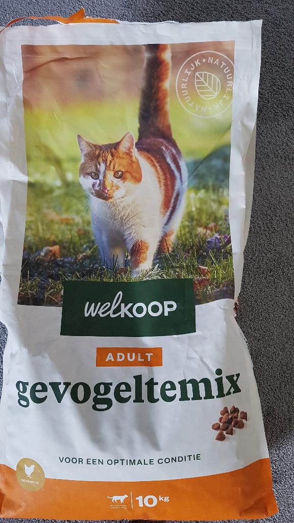 5kg Welkoop kattenvoer adult gevogelte, Dieren en Toebehoren, Dierenvoeding, Ophalen of Verzenden, Kat