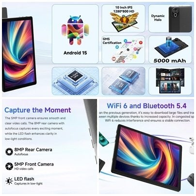 Tablet, Computers en Software, Android Tablets, Ophalen of Verzenden, Nieuw, 10 inch, 64 GB