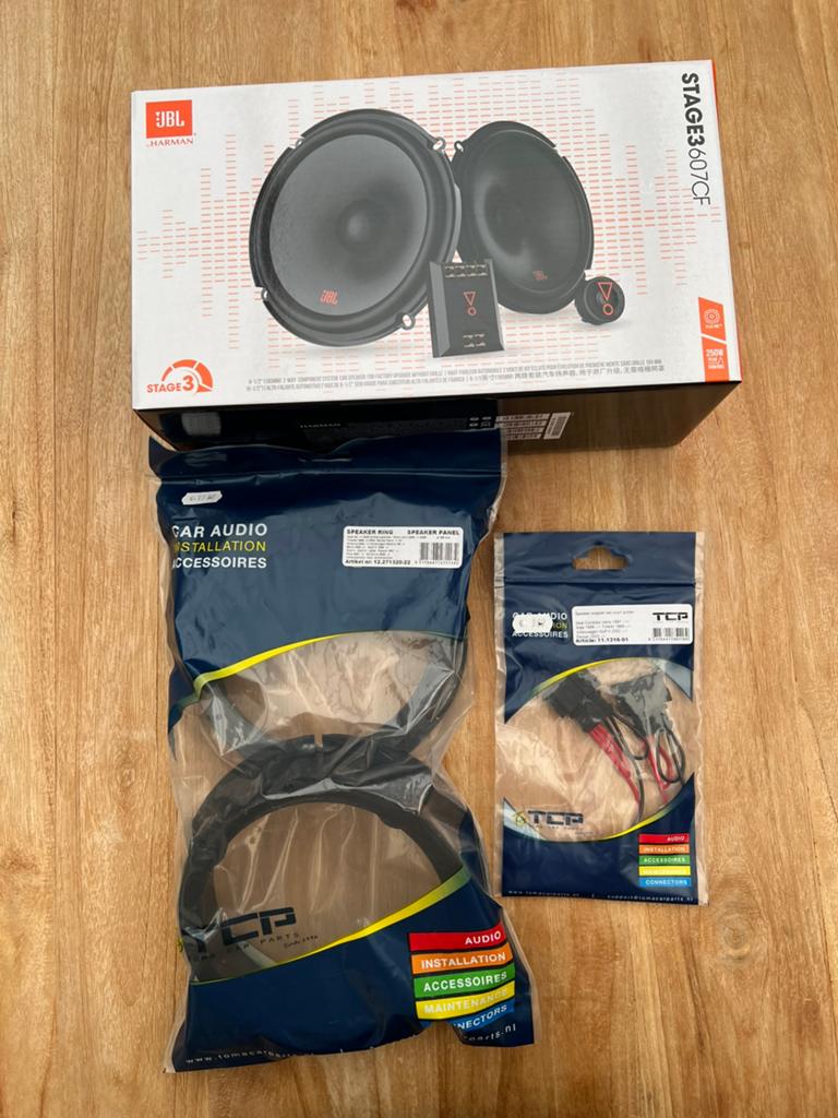 JBL Stage 3 607CF inclusief adapter set en speakerringen, Ophalen of Verzenden, Nieuw