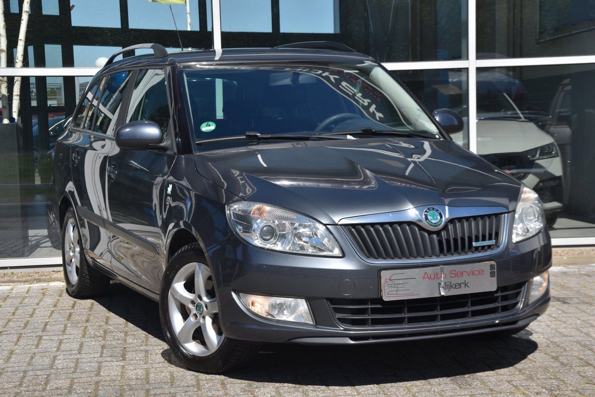 Skoda Fabia Combi 1.2 TDI Greenline | Airco | Cruise | Trekh, Auto's, Voorwielaandrijving, Euro 5, Zwart, 1199 cc