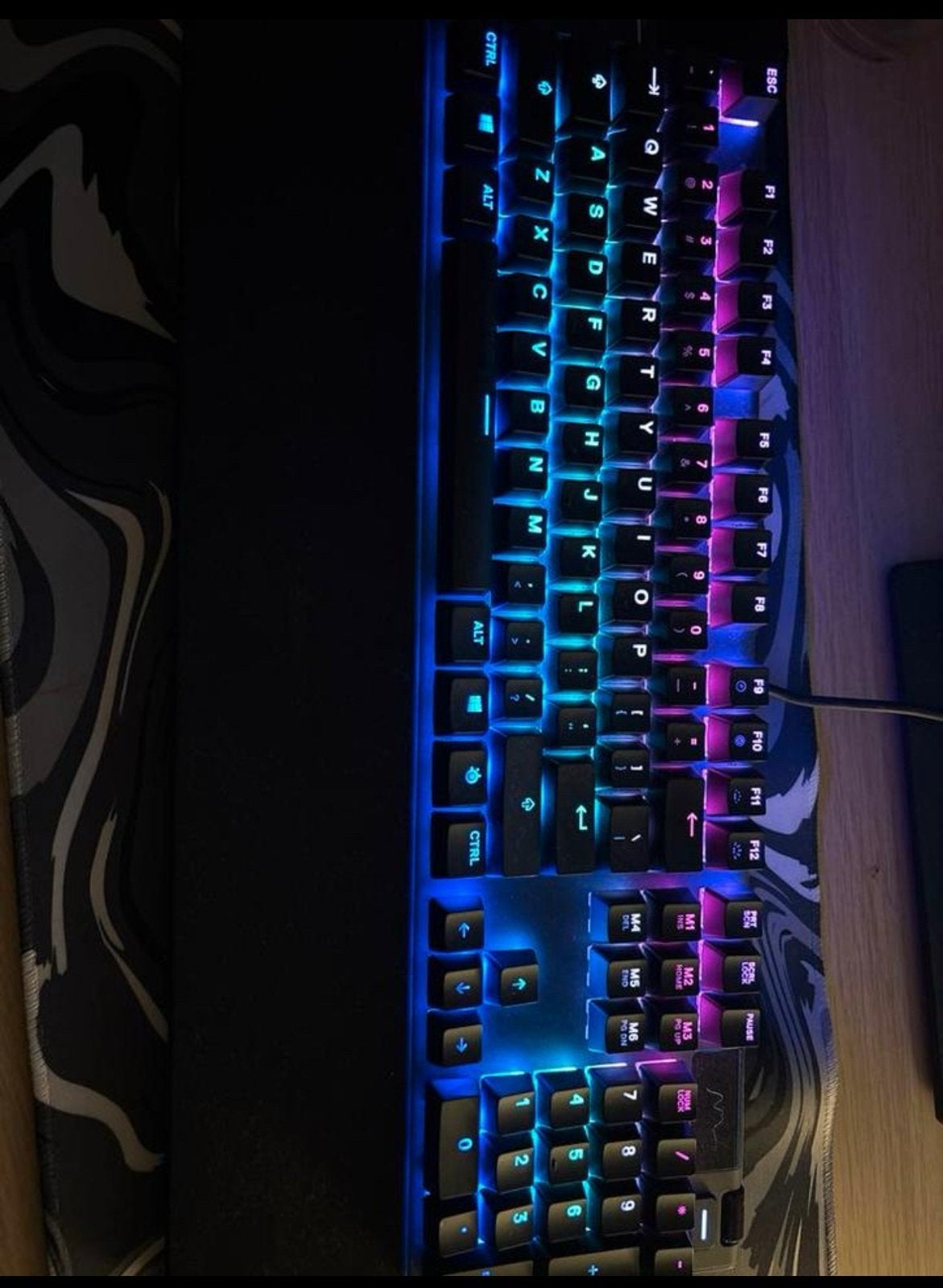 Steelseries apex 5 toetsenbord, Computers en Software, Gaming toetsenbord, Ophalen of Verzenden, Zo goed als nieuw, Qwerty