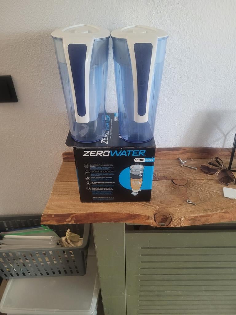 2 x water filter (kan) zero water incl. Filters, Ophalen of Verzenden, Nieuw