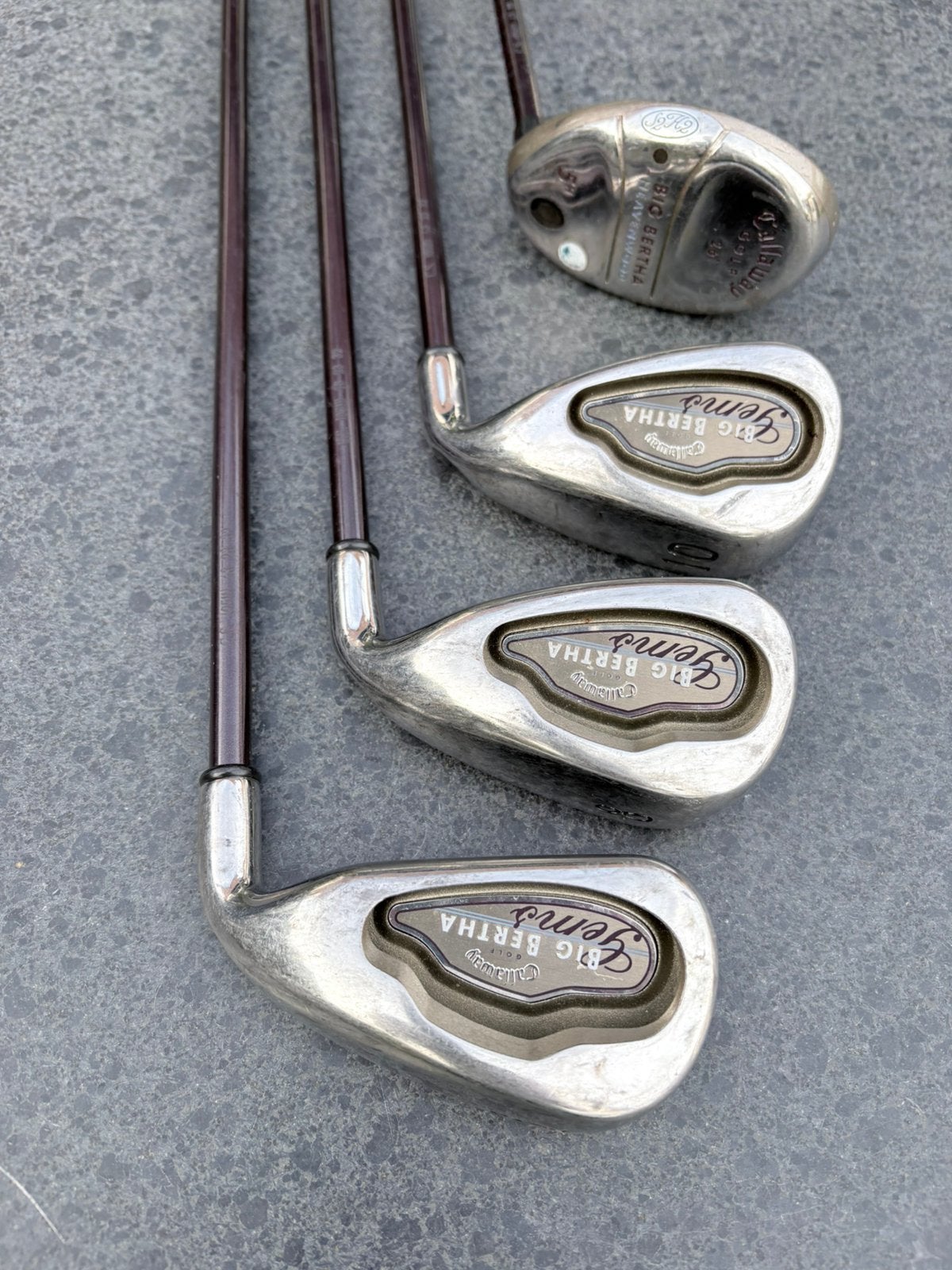 Callaway Big Bertha GEMS 5H, 6,8,10  ijzerset -1 inch, Sport en Fitness, Golf, Ophalen, Gebruikt, Set, Callaway