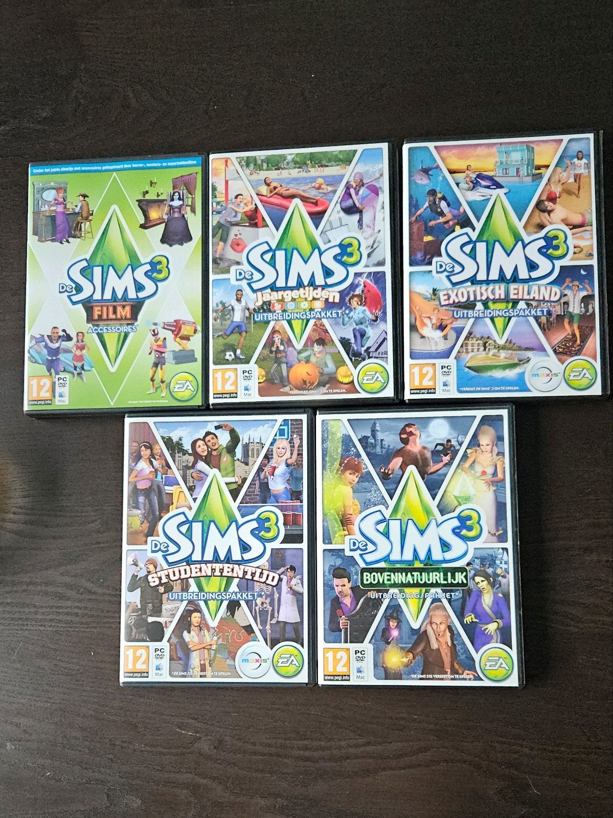 Diverse sims 3 uitbreidingspakketten, Spelcomputers en Games, 1 speler, Eén computer, Ophalen of Verzenden, Zo goed als nieuw