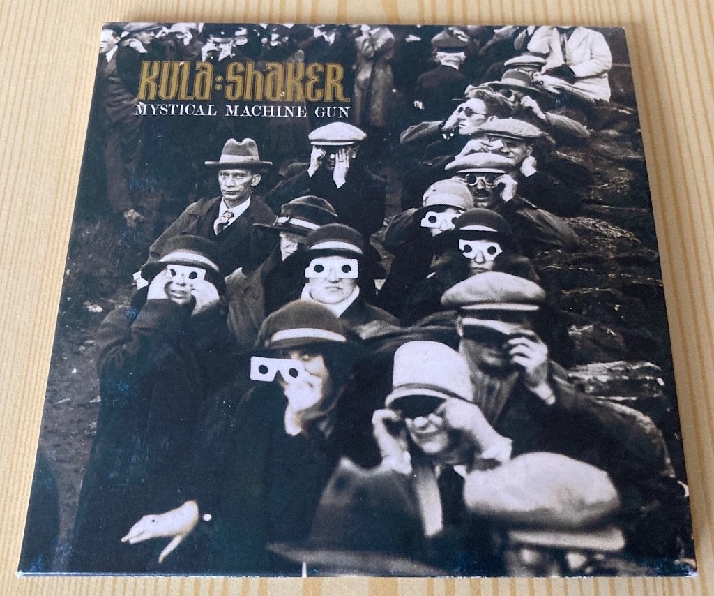CD Single Kula Shaker - Mystical Machine Gun (3 Tracks), Ophalen, Zo goed als nieuw, Rock en Metal
