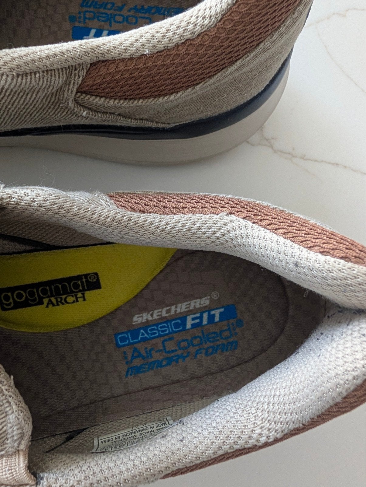 Skechers Classic Fit Air-Cooled Memory Foam Sneakers, Kleding | Heren, Overige kleuren, Ophalen of Verzenden, Skechers, Sneakers of Gympen