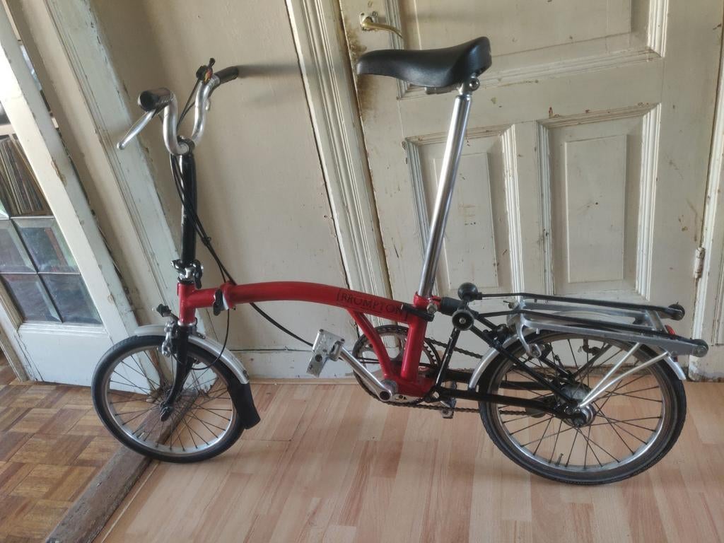 Brompton vouwfiets - Compact en betrouwbaar, Fietsen en Brommers, Fietsen | Vouwfietsen, Gebruikt, Heren, Brompton, 16 tot 18 inch