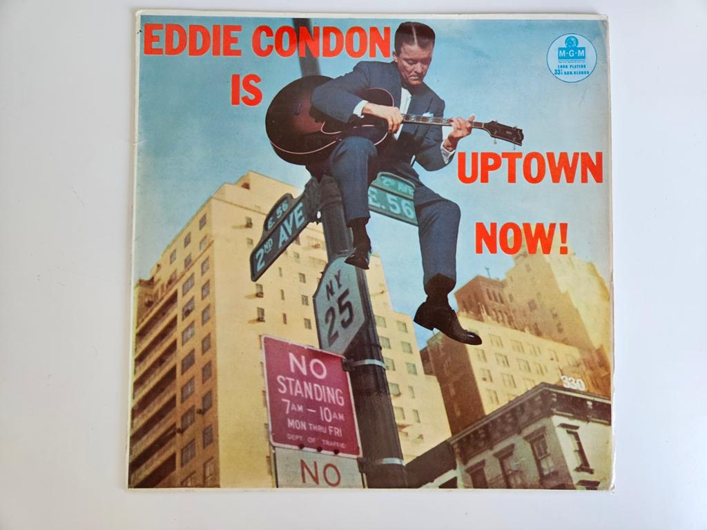 Lp, Eddie Condon is Uptown Now!, Gebruikt, Ophalen of Verzenden, 1940 tot 1960, 12 inch