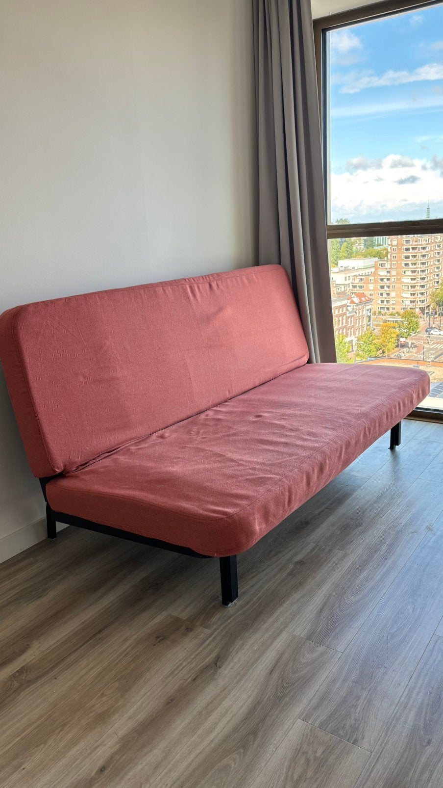 IKEA slaapbank met wasbare hoes - zo goed als nieuw, Ophalen, Zo goed als nieuw