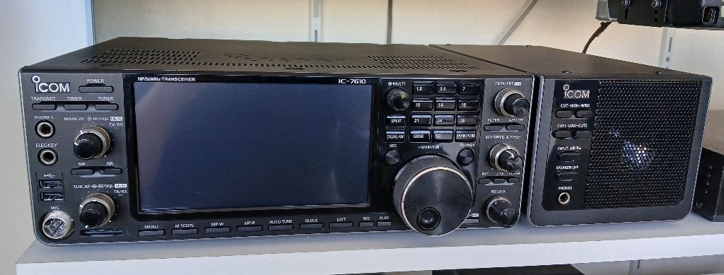 ICOM IC-7610 + SP-41, Ophalen, Zo goed als nieuw, Zender en Ontvanger