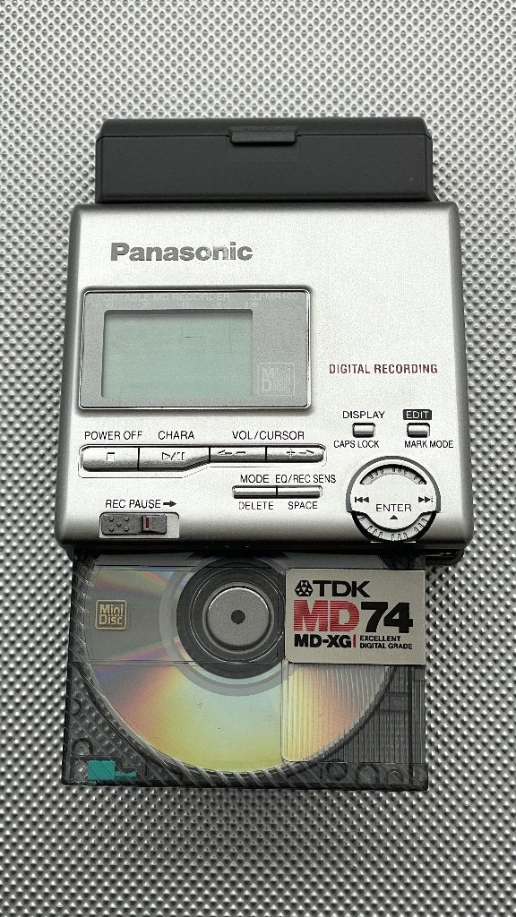 Panasonic Minidisc SJ-MR100, Ophalen of Verzenden, Minidisc-speler