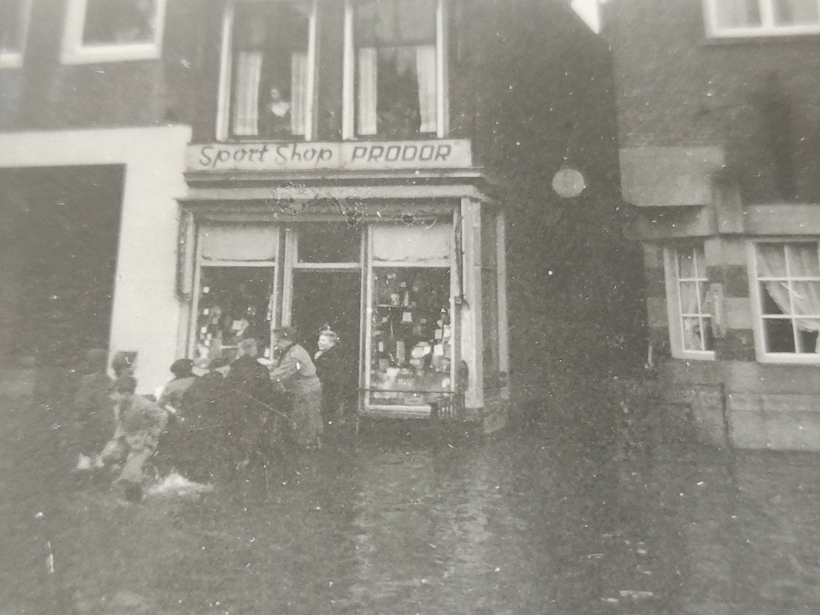B318 Groenmarkt Termerwe Watersnood, Ophalen of Verzenden, Voor 1940, Gebruikt, Overige onderwerpen
