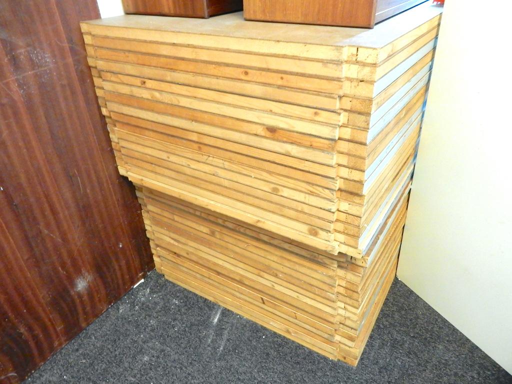 Bruynzeel 99 Cm X 79 Cm Planken Legbordstelling Stellingkast, Gebruikt, ., Ophalen of Verzenden, .