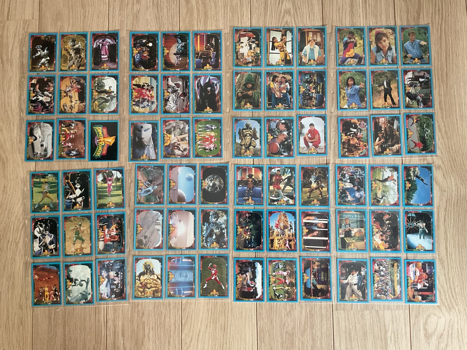 Mighty Morphin Power Rangers Trading Cards (1994), Ophalen of Verzenden, Gebruikt