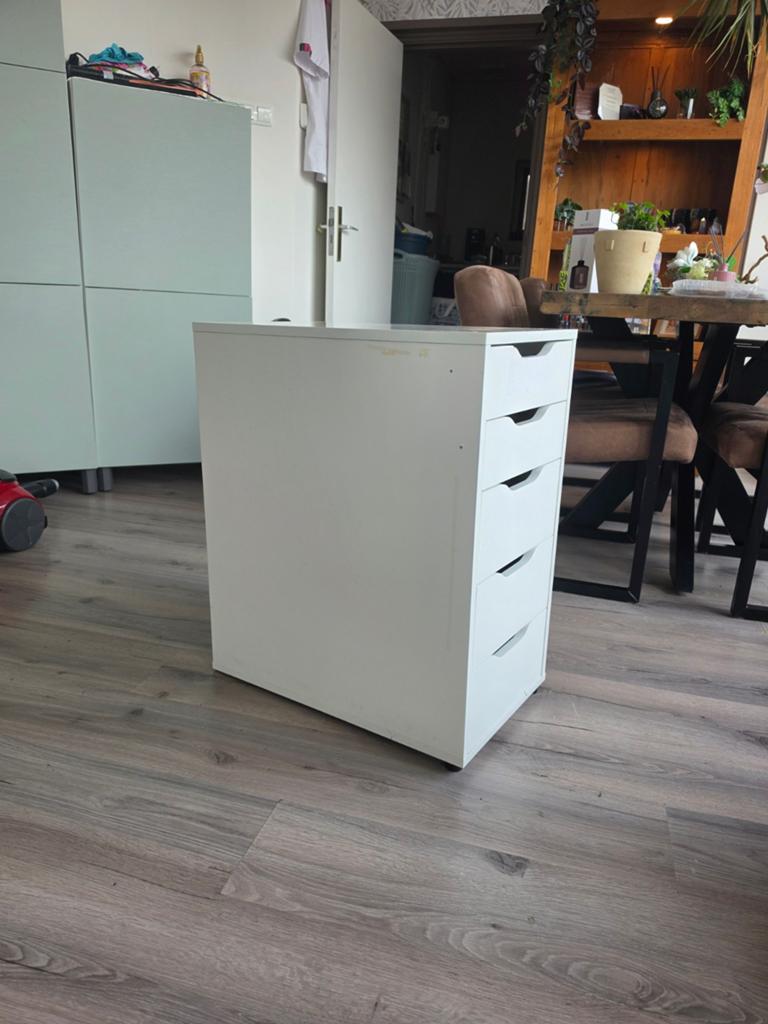 Ladekastje Ikea Alex opknapper - 69x36x58cm, Huis en Inrichting, Ophalen, Minder dan 50 cm, Gebruikt, Minder dan 100 cm