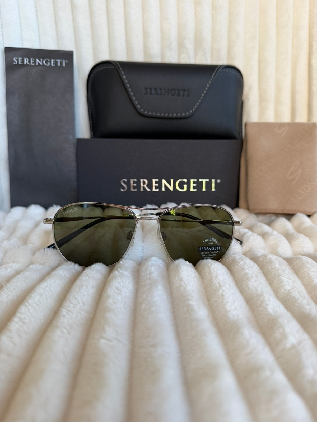Serengeti Lunger SS545002 incl garantie en btw-factuur, Sieraden, Tassen en Uiterlijk, Zonnebrillen en Brillen | Heren, Zonnebril
