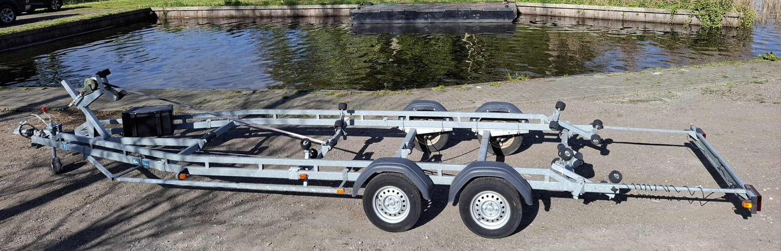Boottrailer brenderup easyline 2000, Watersport en Boten, Boottrailers, Ophalen of Verzenden, Zo goed als nieuw, Minder dan 6 meter