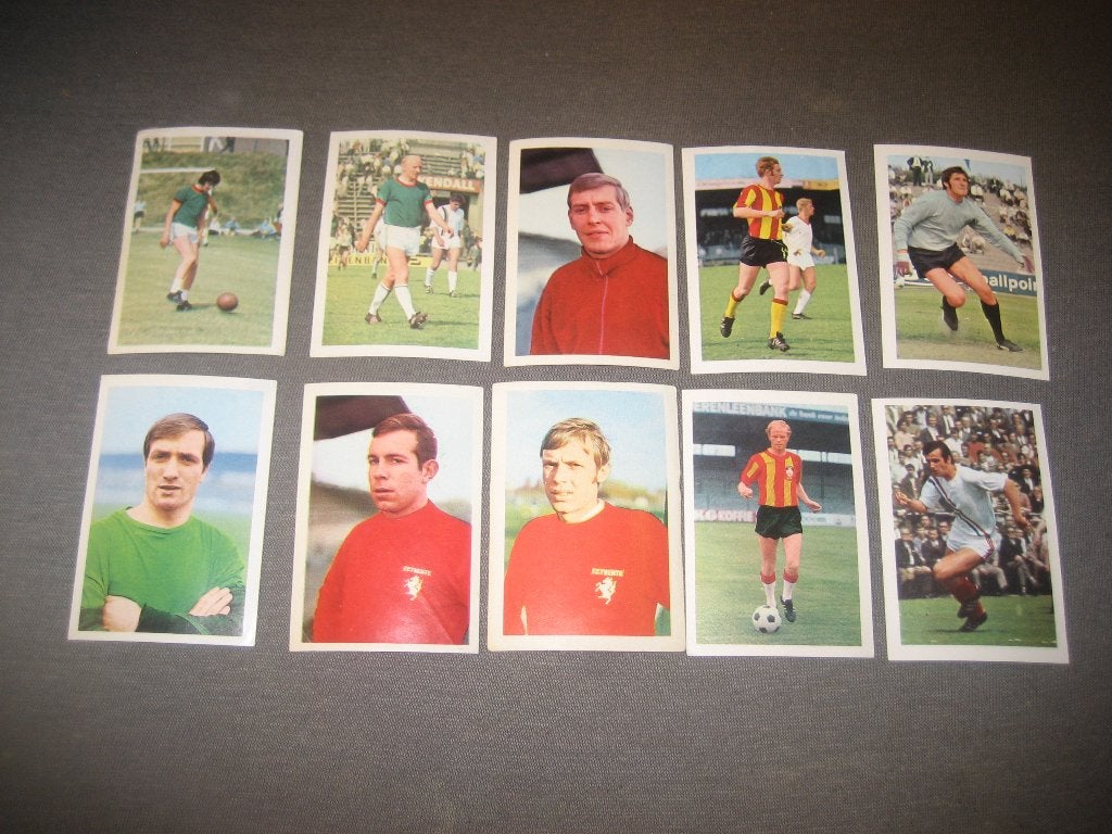 oude voetbal plaatjes, Hobby en Vrije tijd, Ophalen of Verzenden, Gebruikt, Meerdere plaatjes