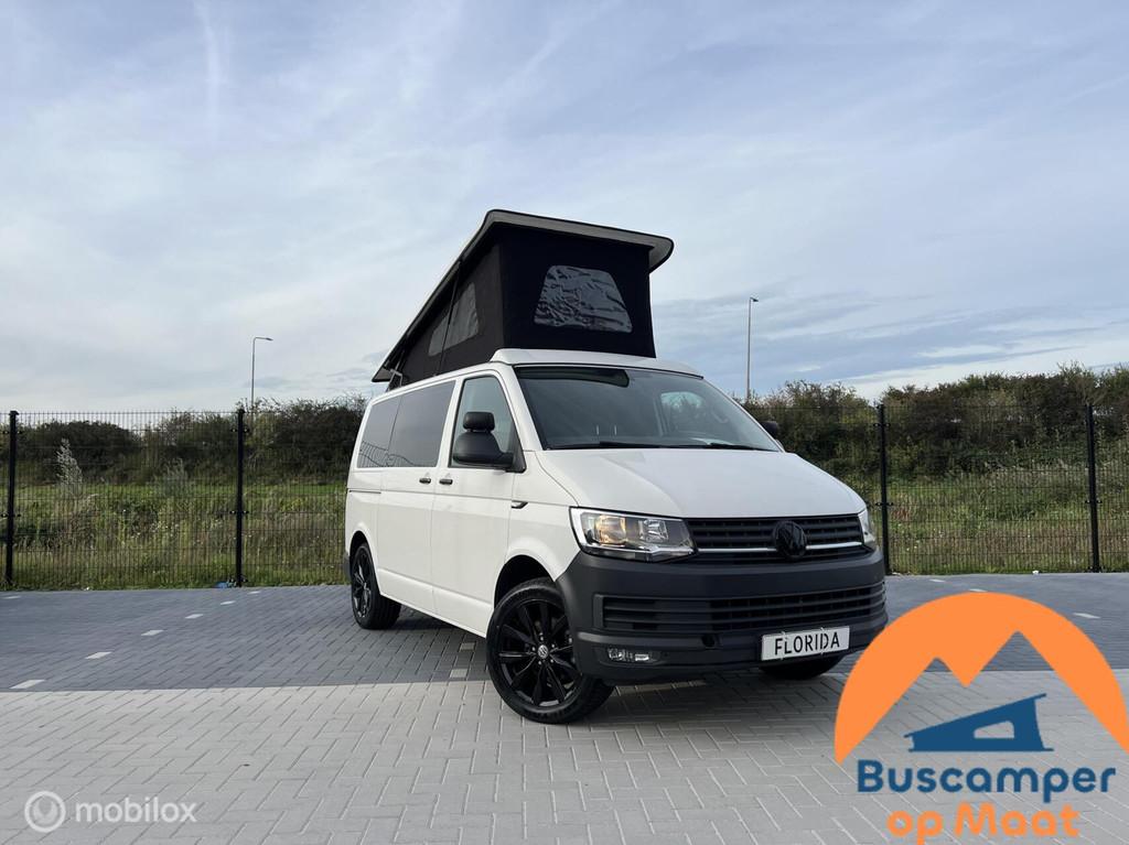 Volkswagen T6 buscamper 2017 Florida L1H1 nieuwe inbouw, Buscamper of Camperbus, Verkoop@buscamperopmaat.nl, Bedrijf, 4 tot 5 meter