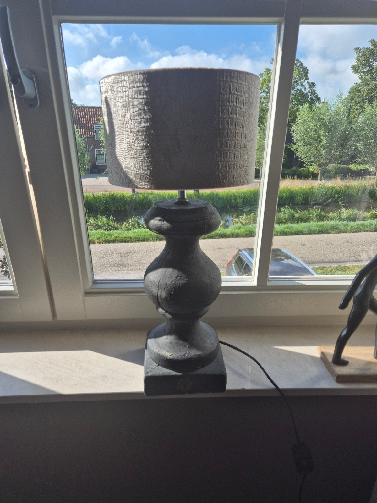 Prachtige lampenvoet Brynxz + kap!, Ophalen