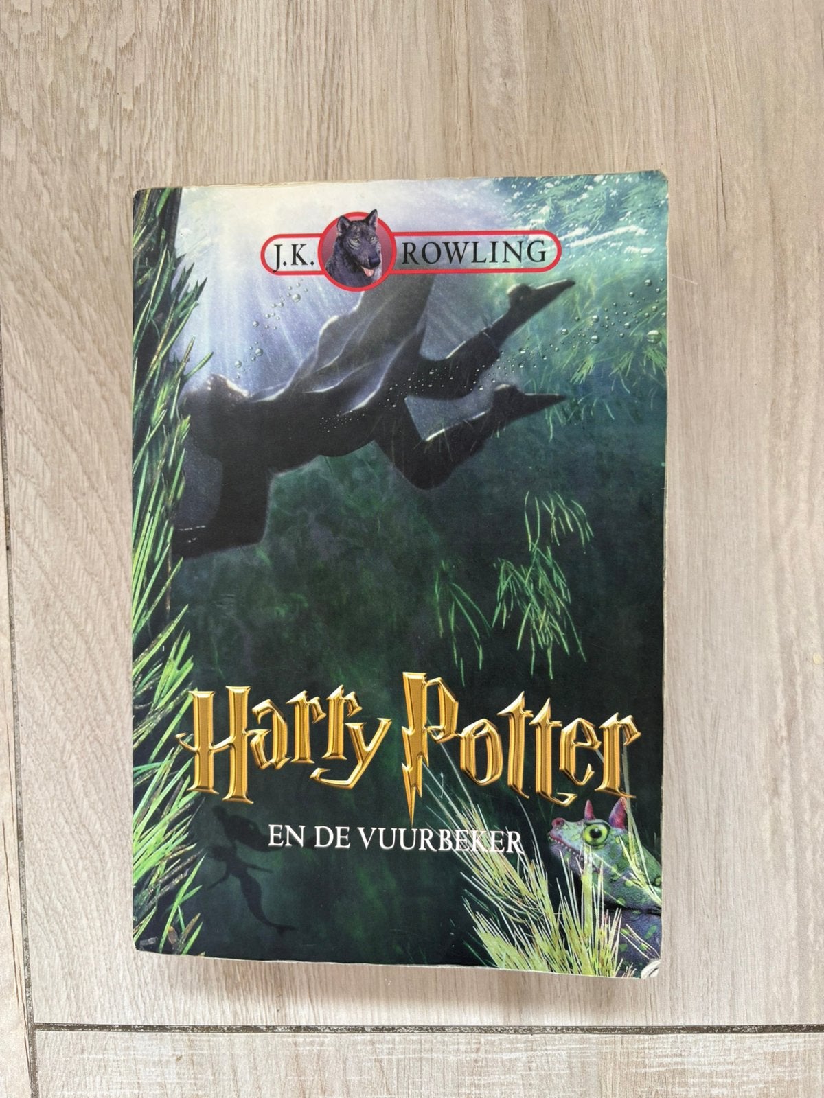Harty potter en de vuurbeker, Ophalen of Verzenden, Gebruikt, Boek of Poster