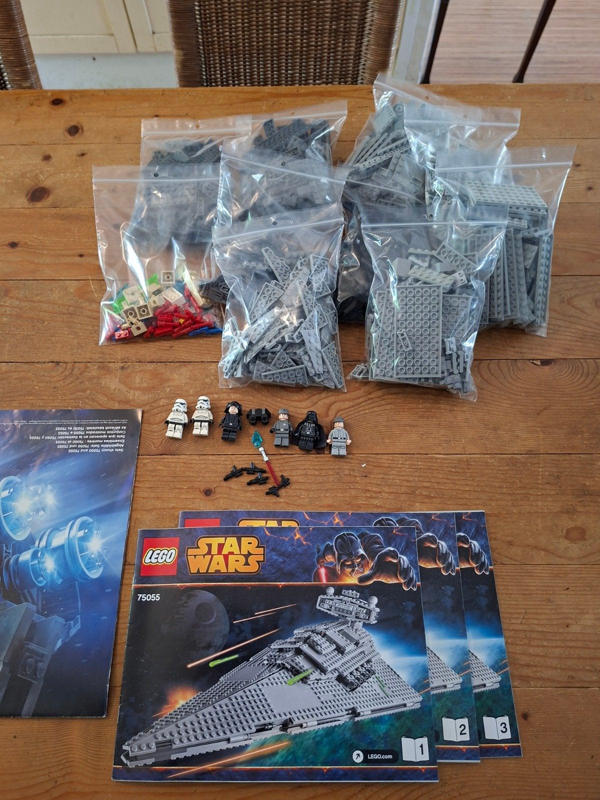 Lego starwars 75055 imperial star destroyer, Ophalen of Verzenden, Zo goed als nieuw