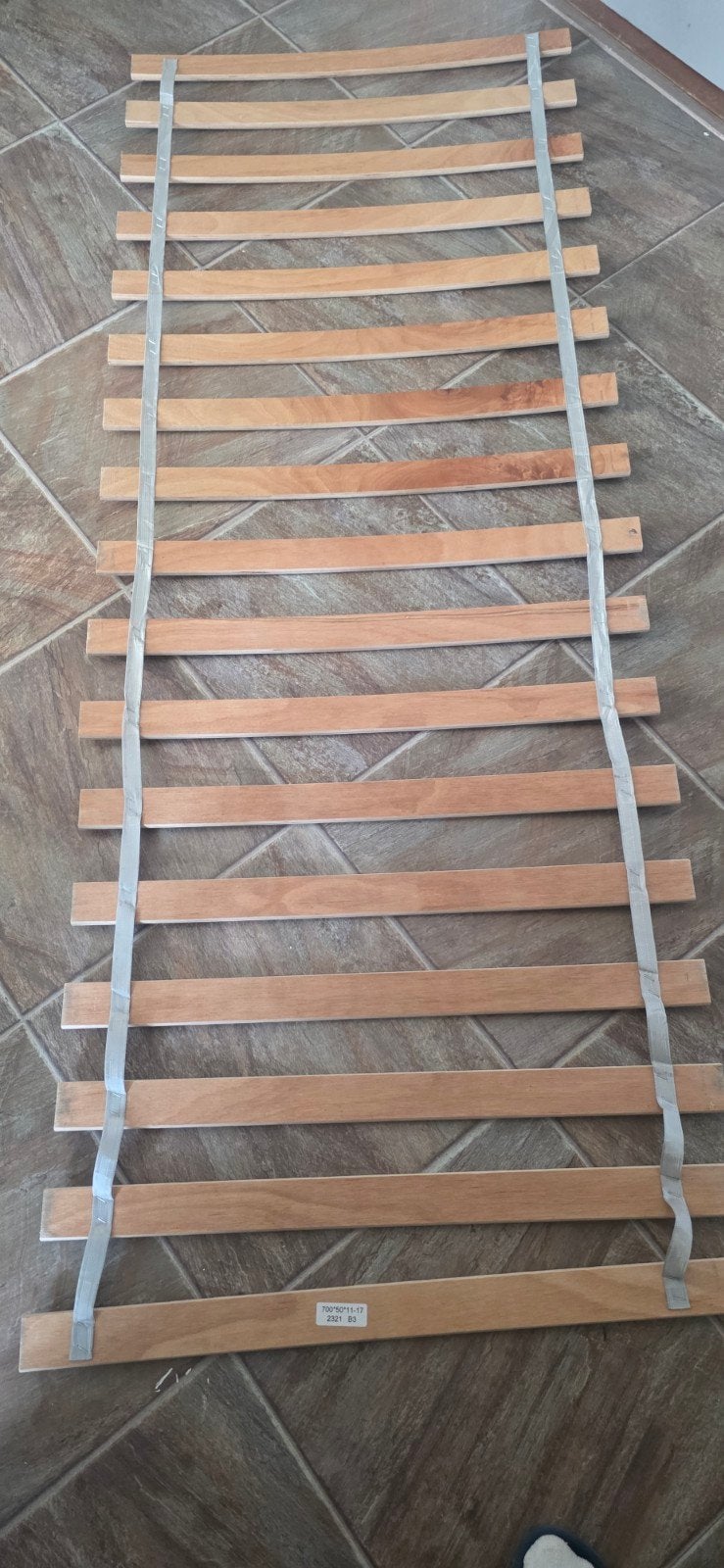 17 losse lattenbodemplanken 70x190 cm, Ophalen of Verzenden
