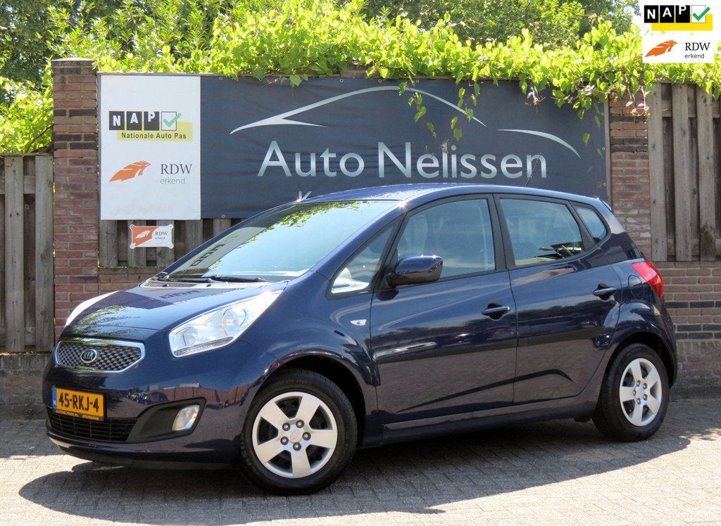 Kia Venga 1.4 CVVT Seven | 1e EIGENAAR | DEALER ONDERHOUDEN, Auto's, Kia, Voorwielaandrijving, Euro 5, Stof, Gebruikt