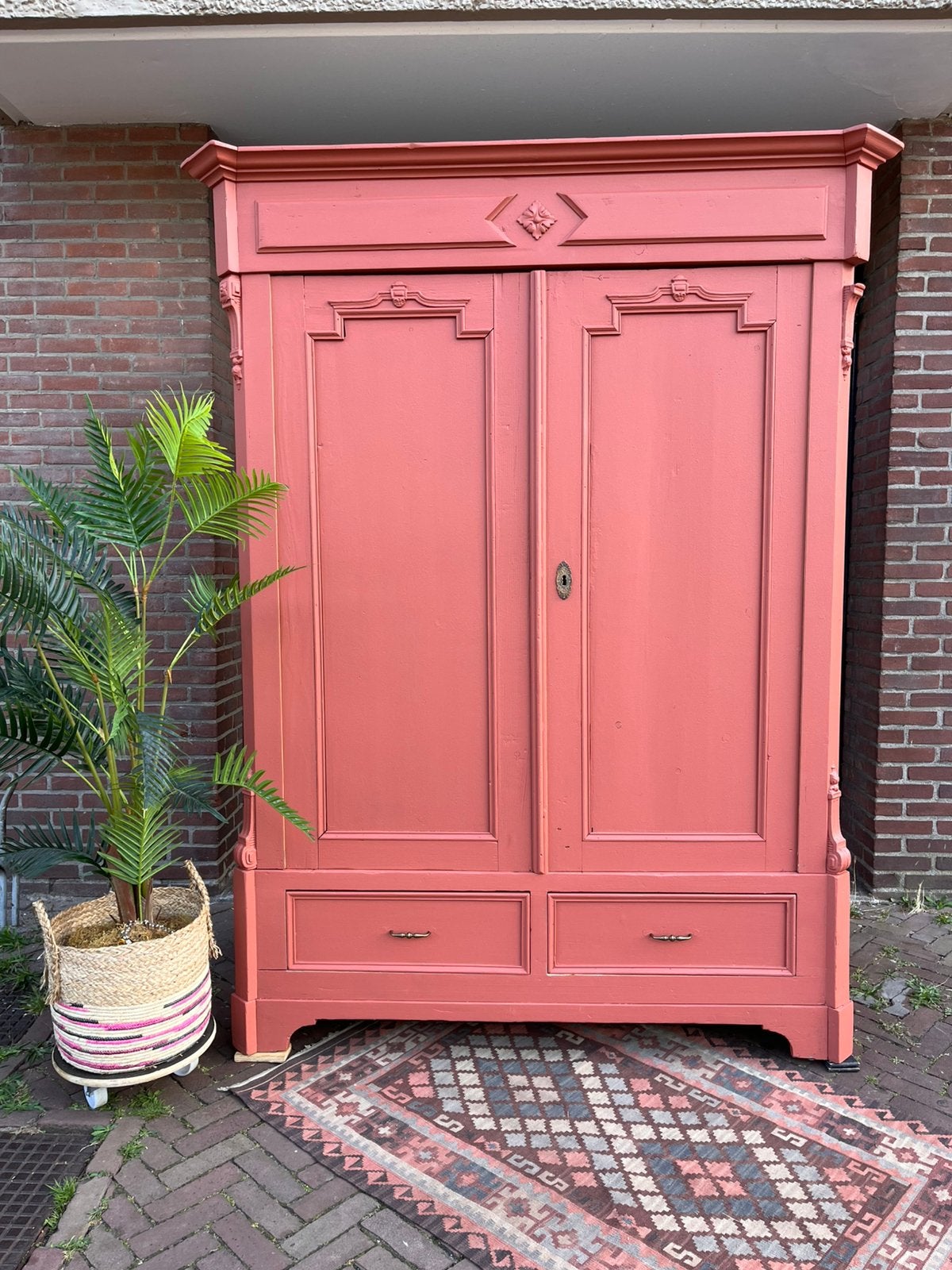 Leuke brocante greneen, 100 tot 150 cm, Ophalen of Verzenden, Zo goed als nieuw, 150 tot 200 cm