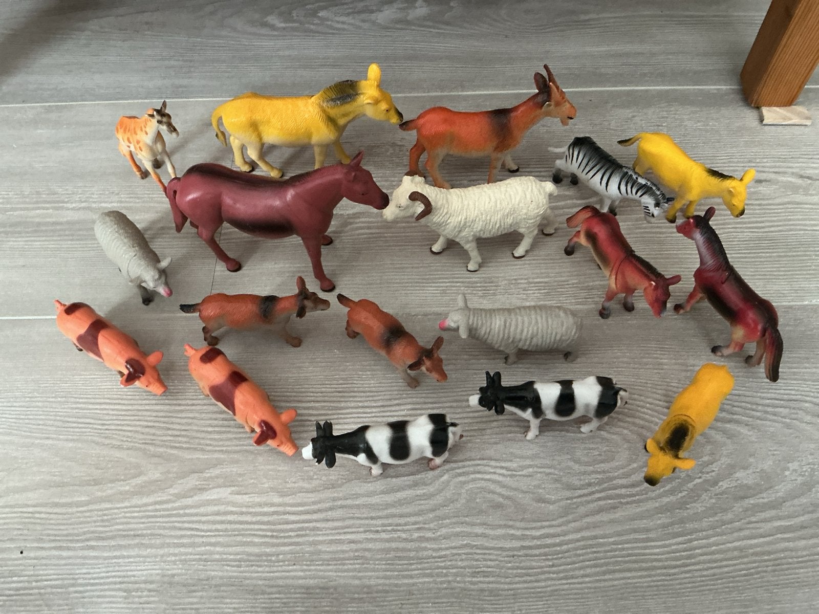 Verschillende boerderijdieren speelgoedfiguren, Ophalen, Gebruikt, Jongen of Meisje