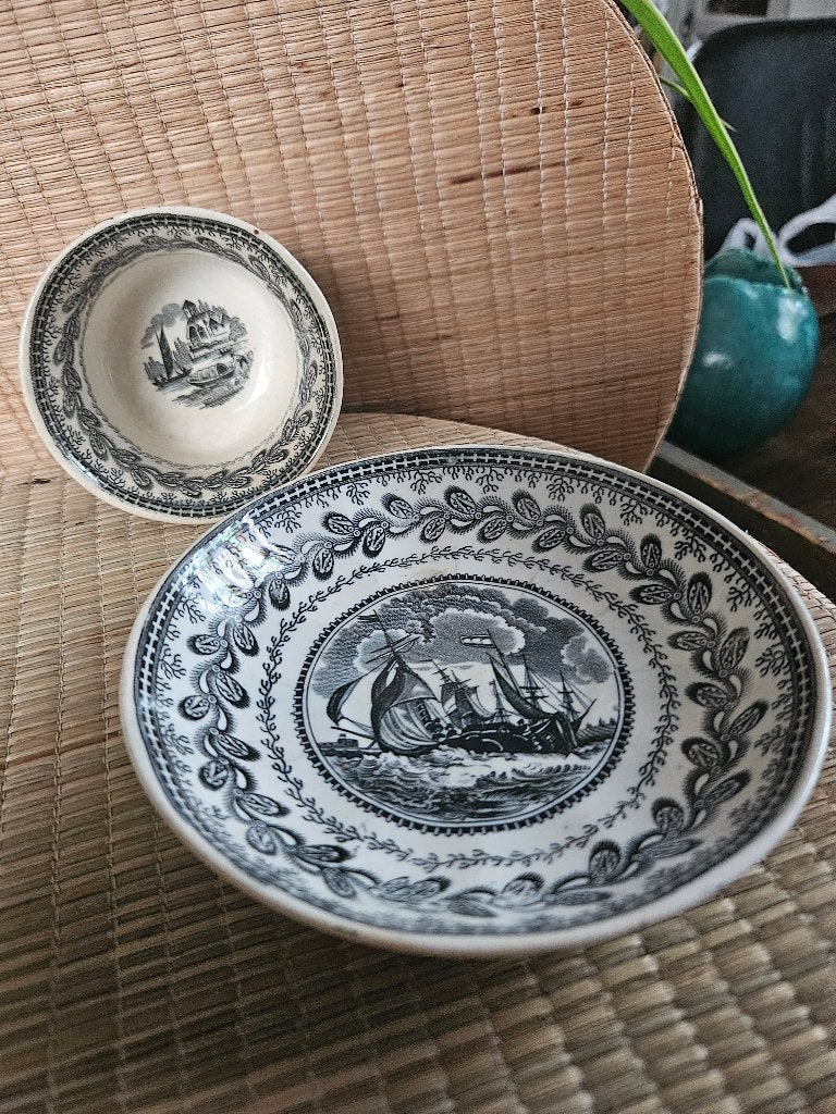 Antiek servies los ,kommetje Cappelemans, Antiek en Kunst, Ophalen of Verzenden