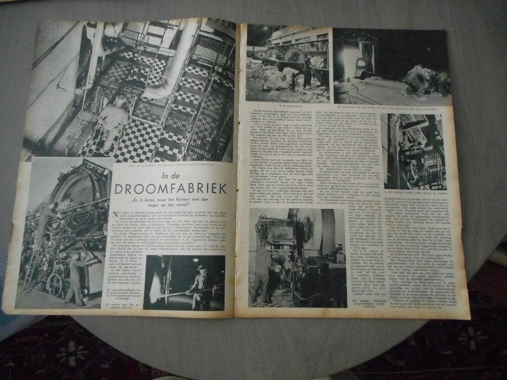Eindhoven. Philips. Kartonnage- en Papierfabrieken. 1937., Ophalen of Verzenden, 1920 tot 1940, Nederland, Knipsel(s)